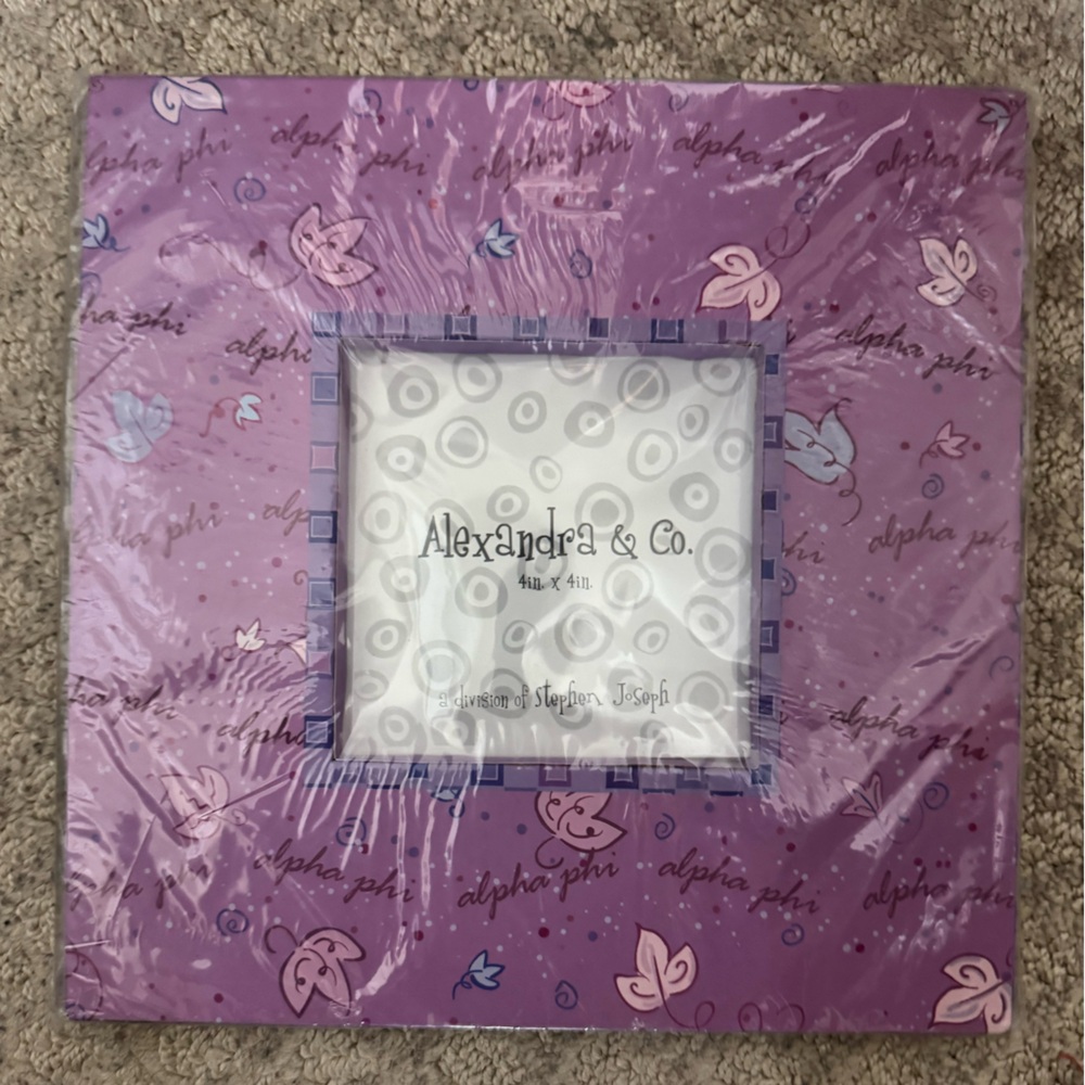 Alpha Phi Picture Frame
